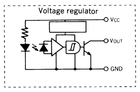 光電開關(guān)OS-5101典型電路