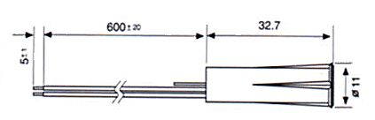 門磁開關(guān)（磁性開關(guān)/接近開關(guān)/接近傳感器）PS-1624尺寸規(guī)格