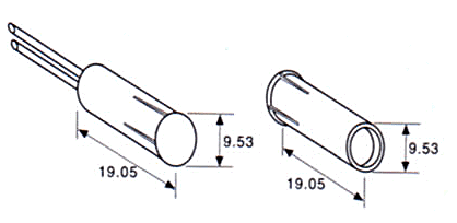 門磁開關(guān)（磁性開關(guān)/接近開關(guān)/接近傳感器）DC-1651尺寸規(guī)格